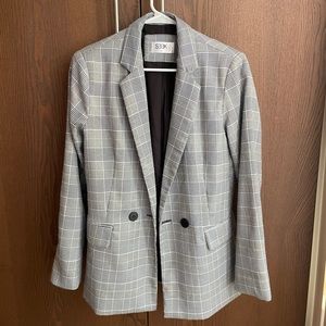 LF seek the label plaid blazer